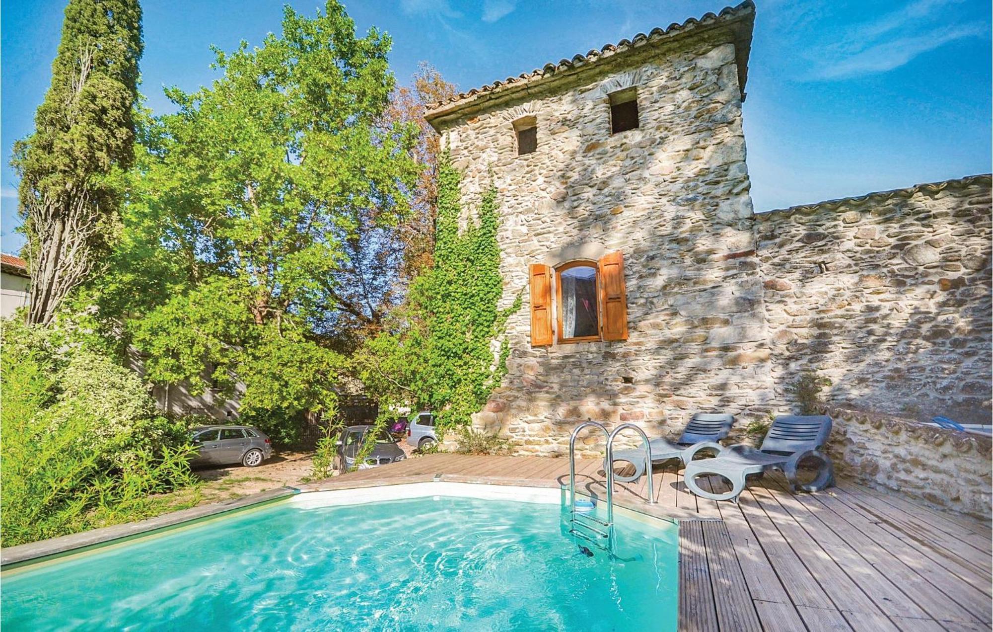 2 Bedroom Nice Apartment In Les Salles-Du-Gardon Soustelle Exterior foto